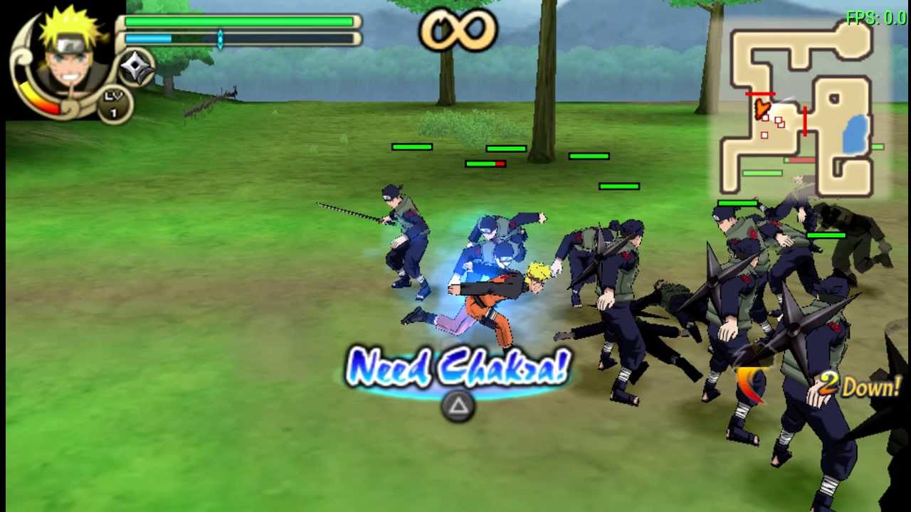 naruto ultimate ninja impact save